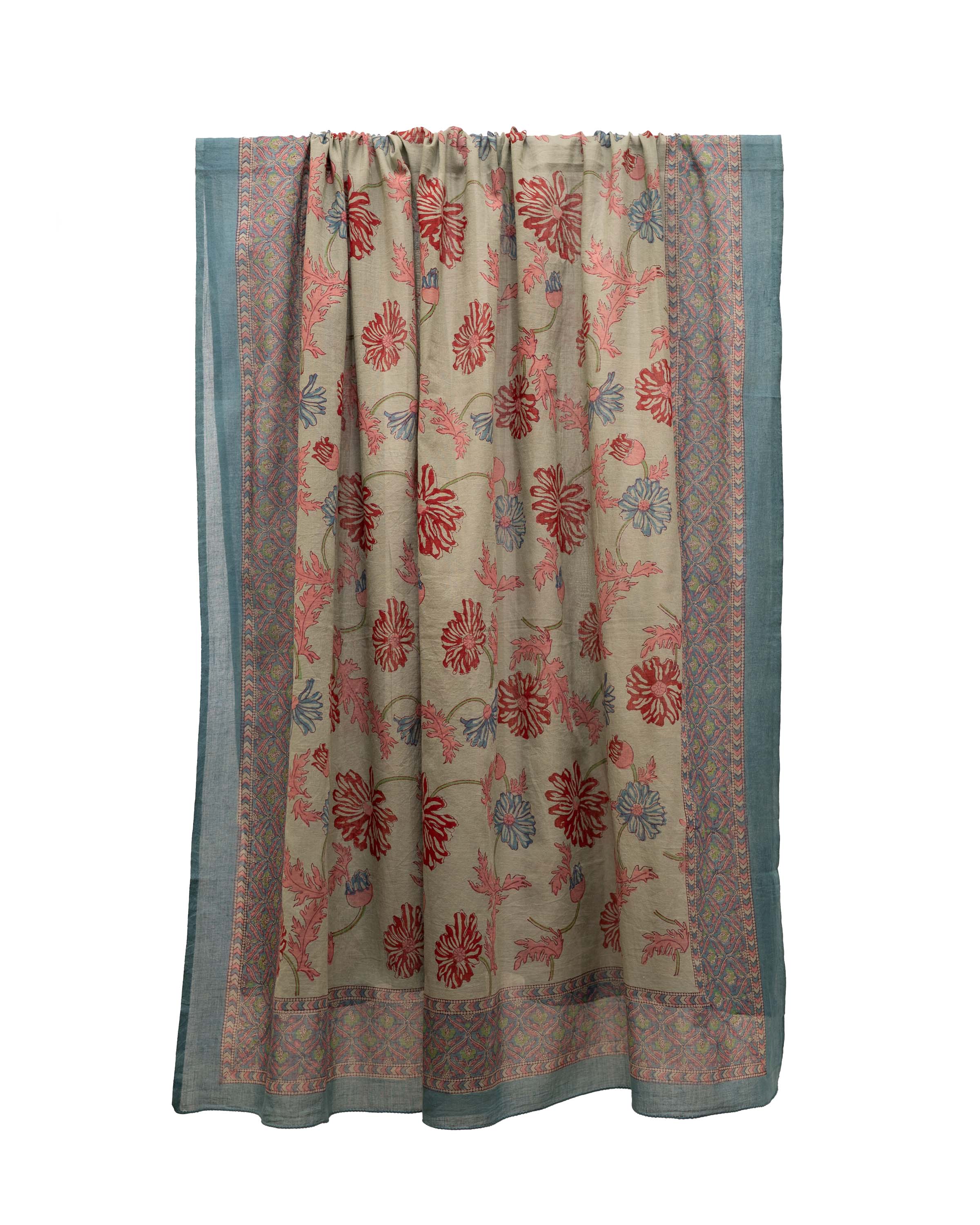 Étole en voile de coton