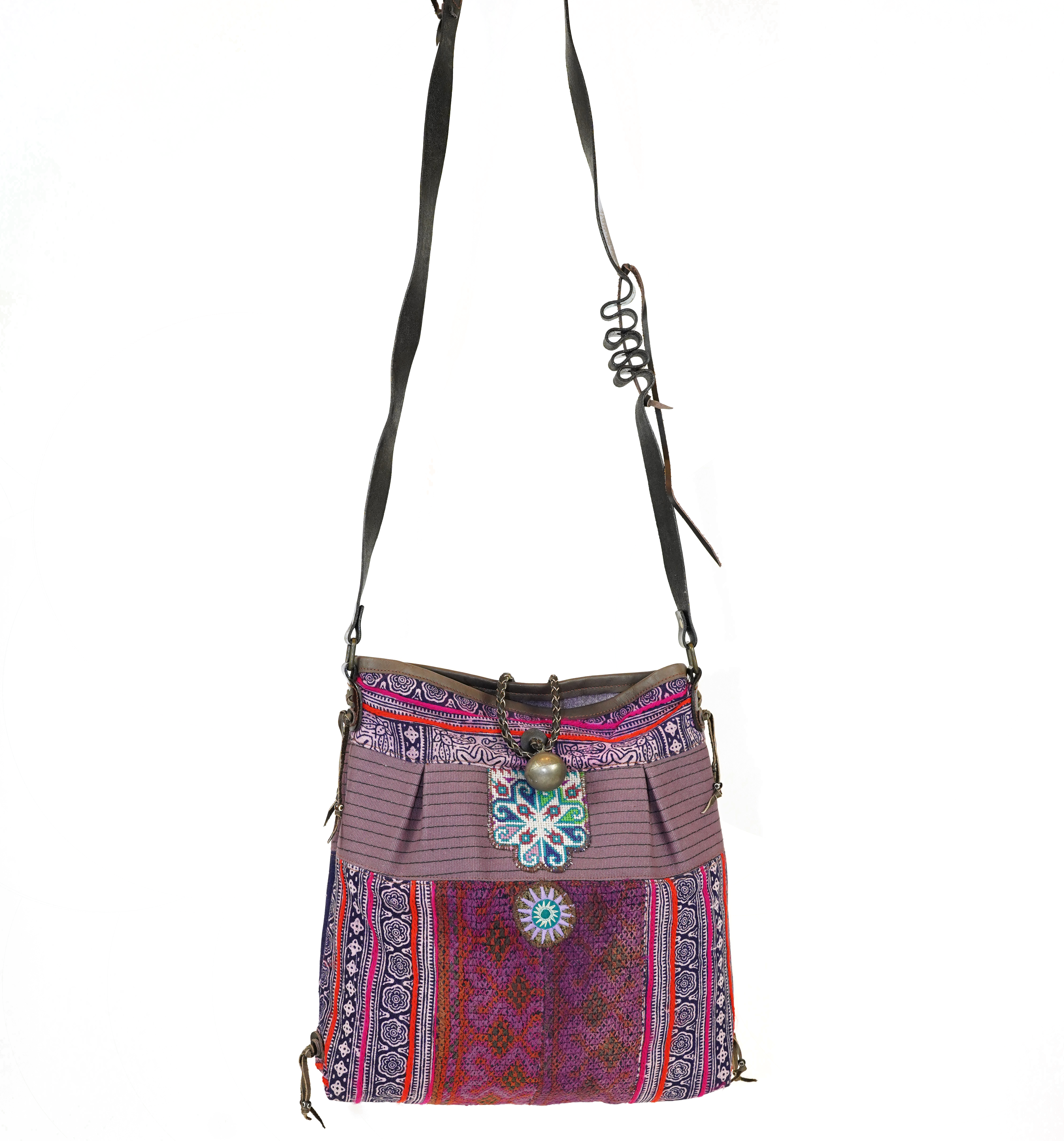 cotton shoulder bag