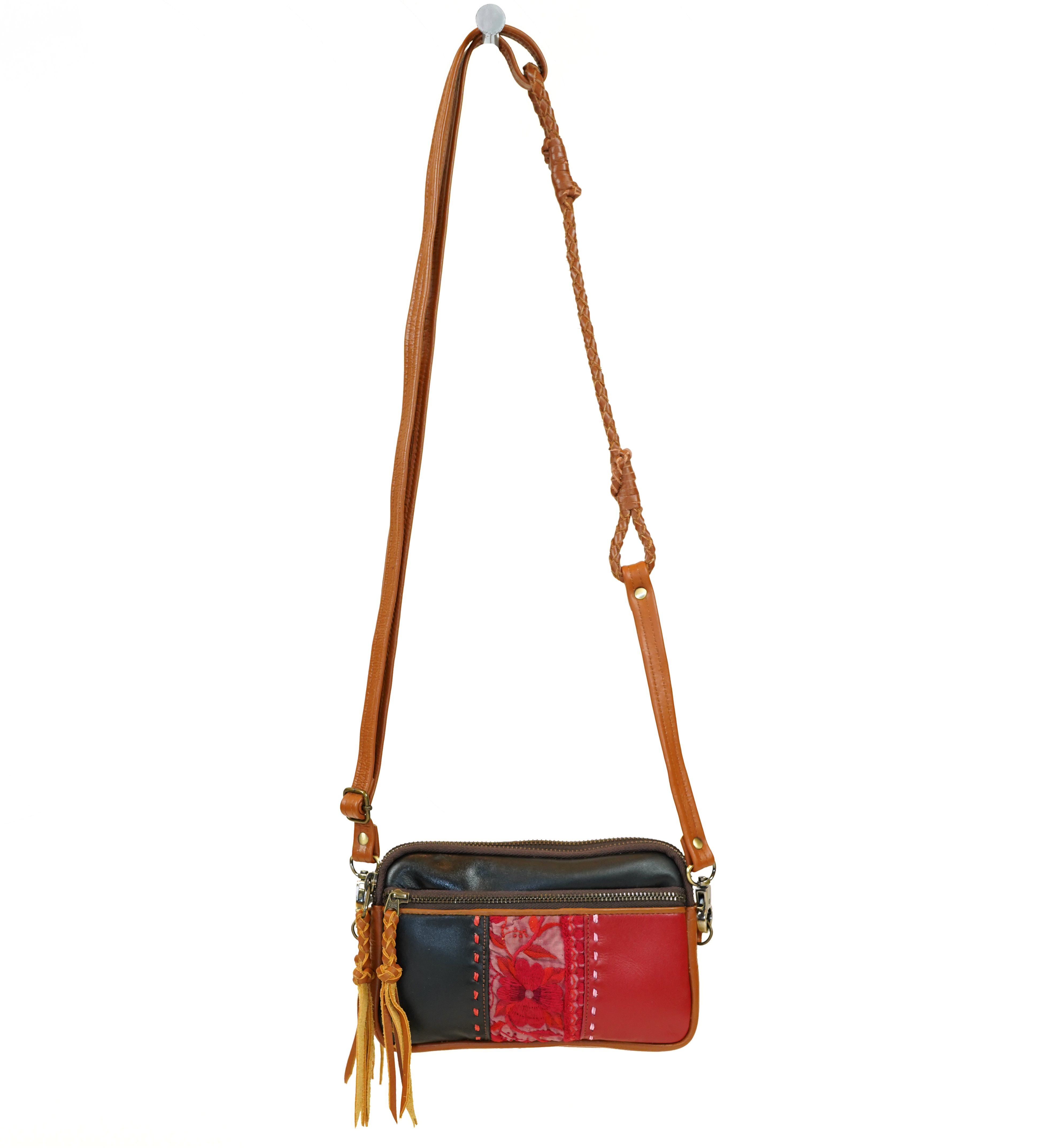 Petit sac à main en cuir