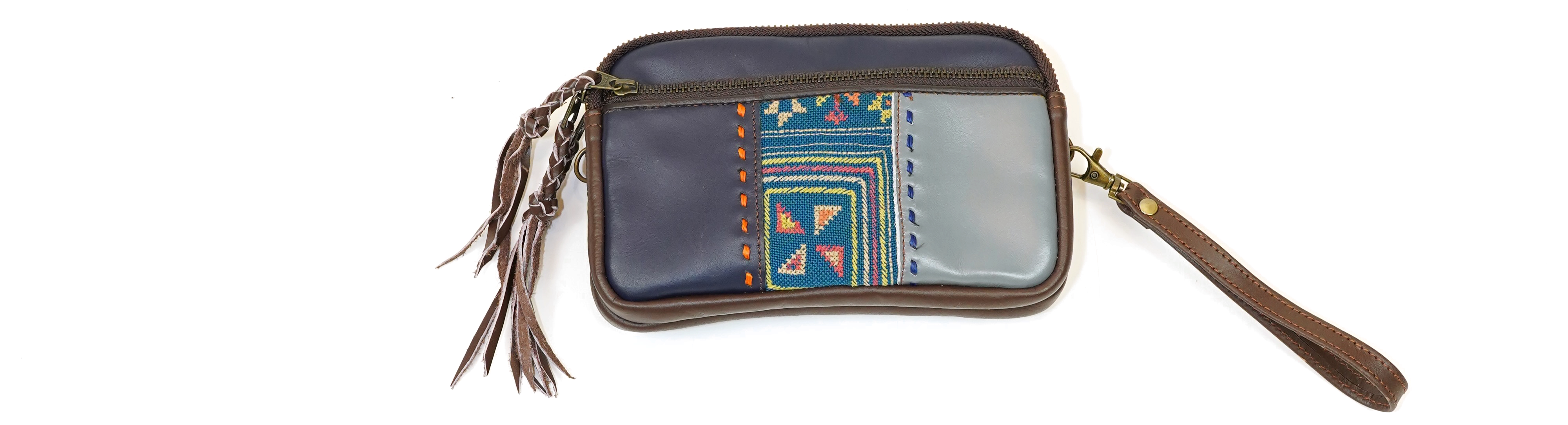 Petit sac à main en cuir