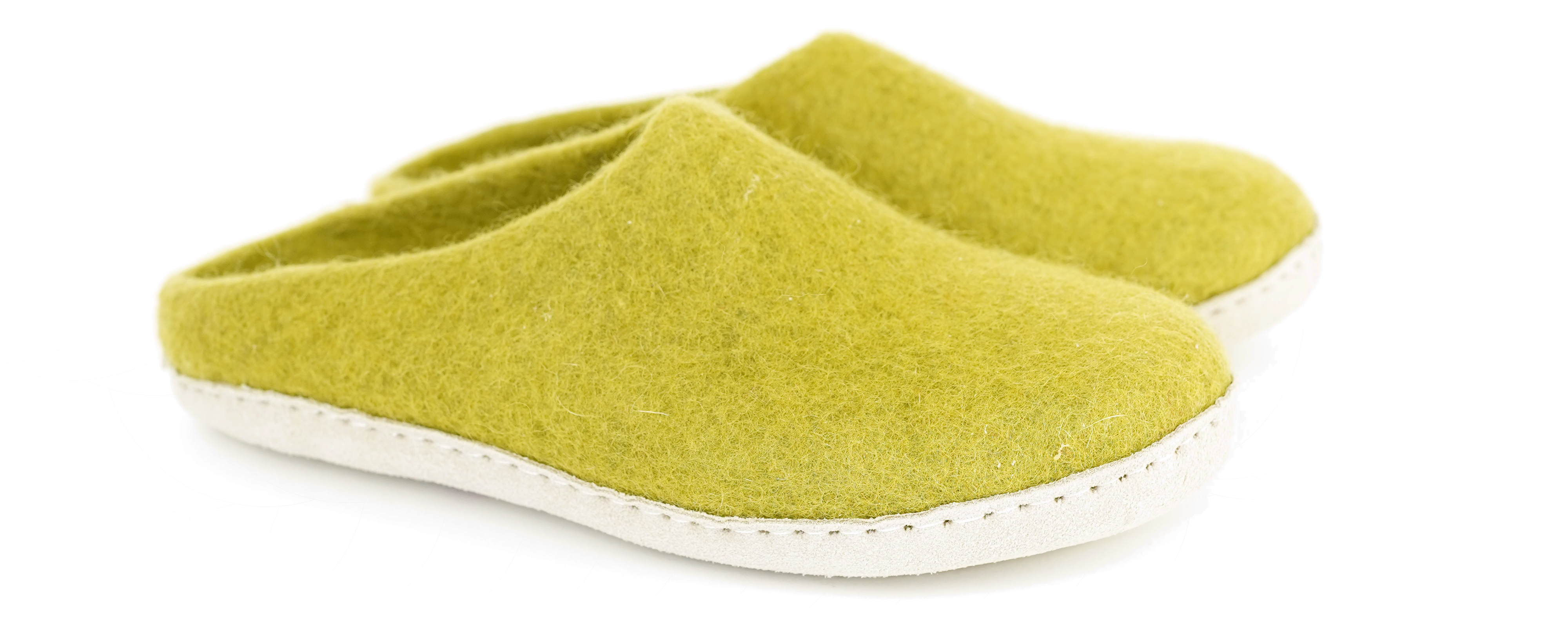 Chaussons en laine feutrée