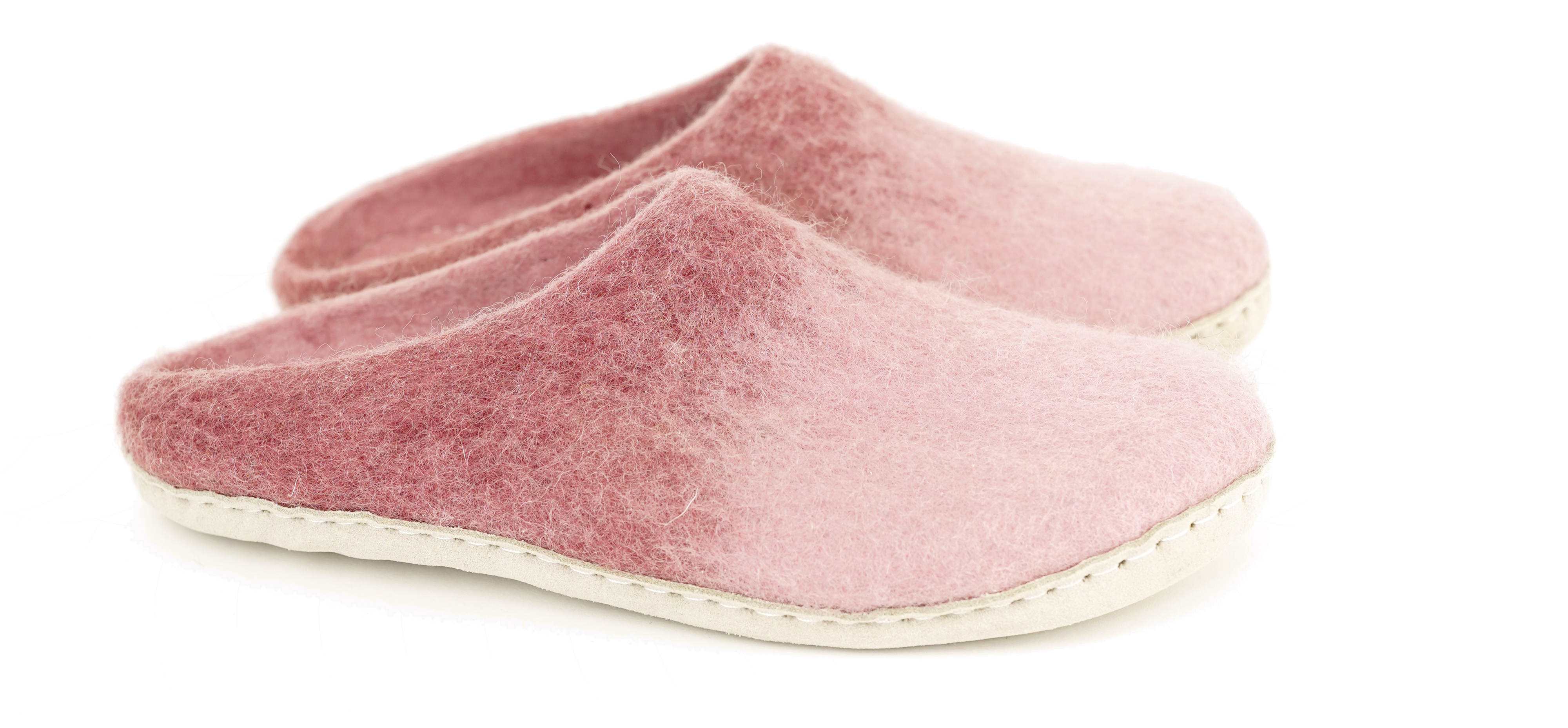 Chaussons en laine feutrée