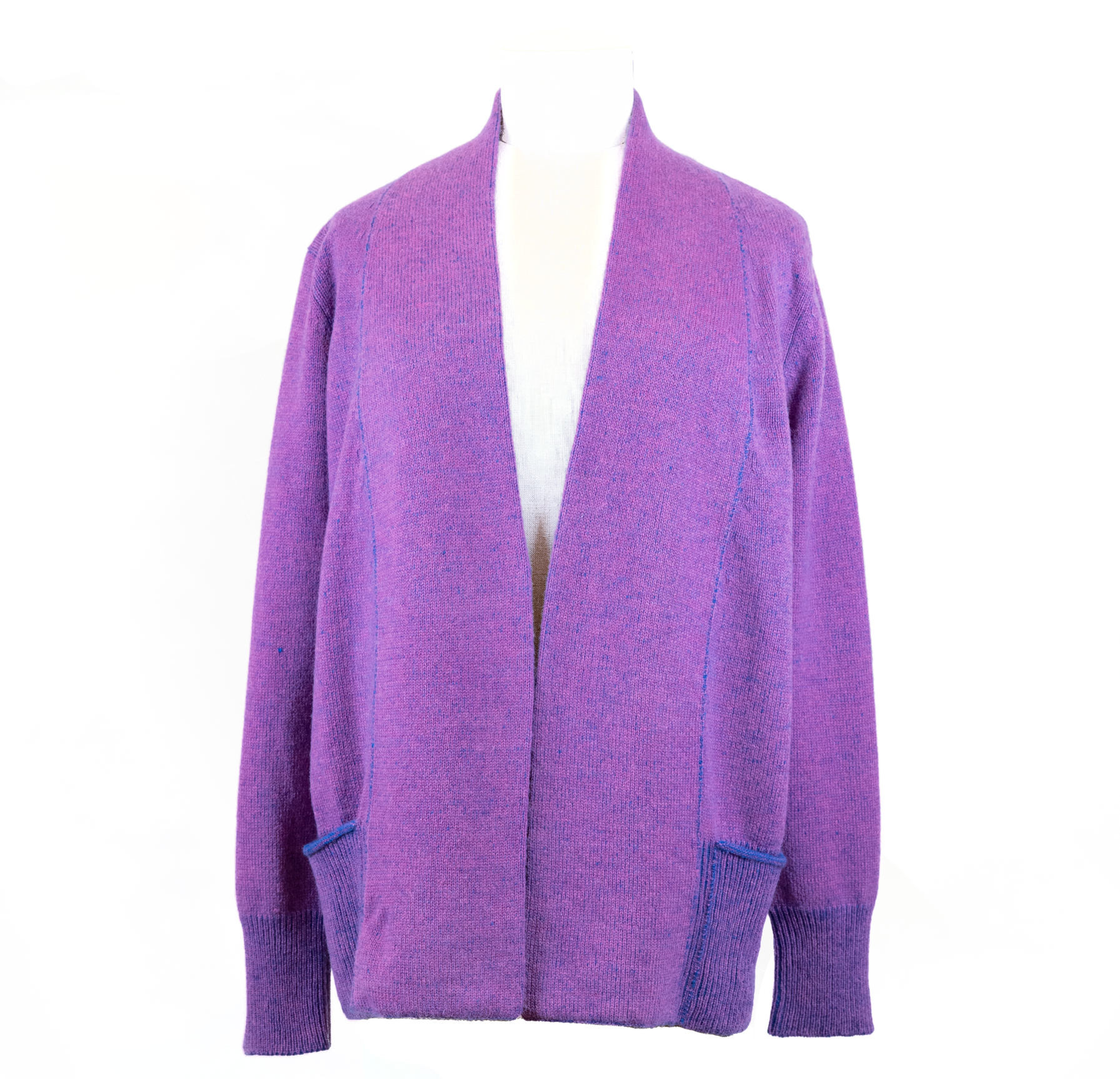 Veste en laine double-fil