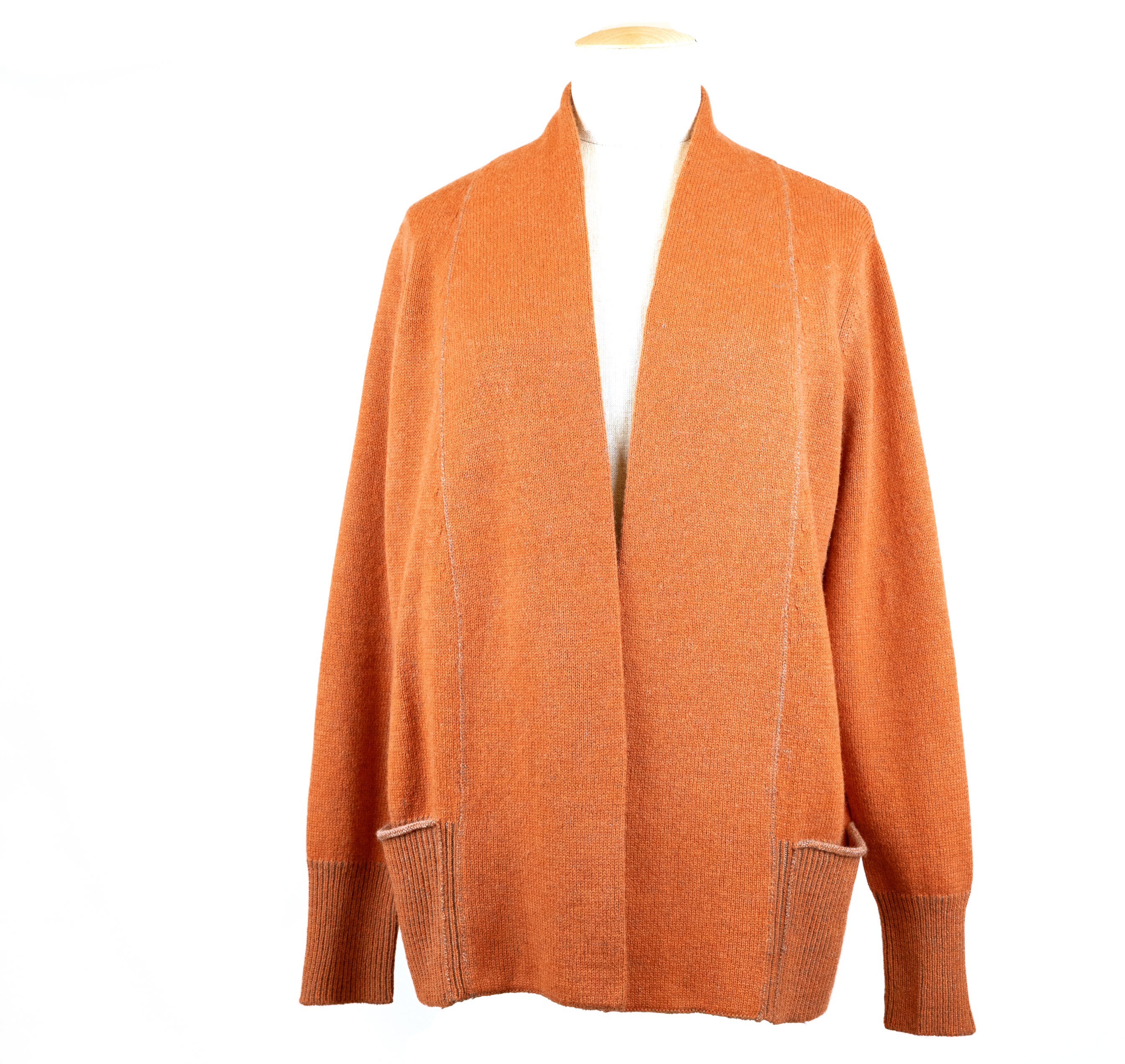 Veste en laine double-fil