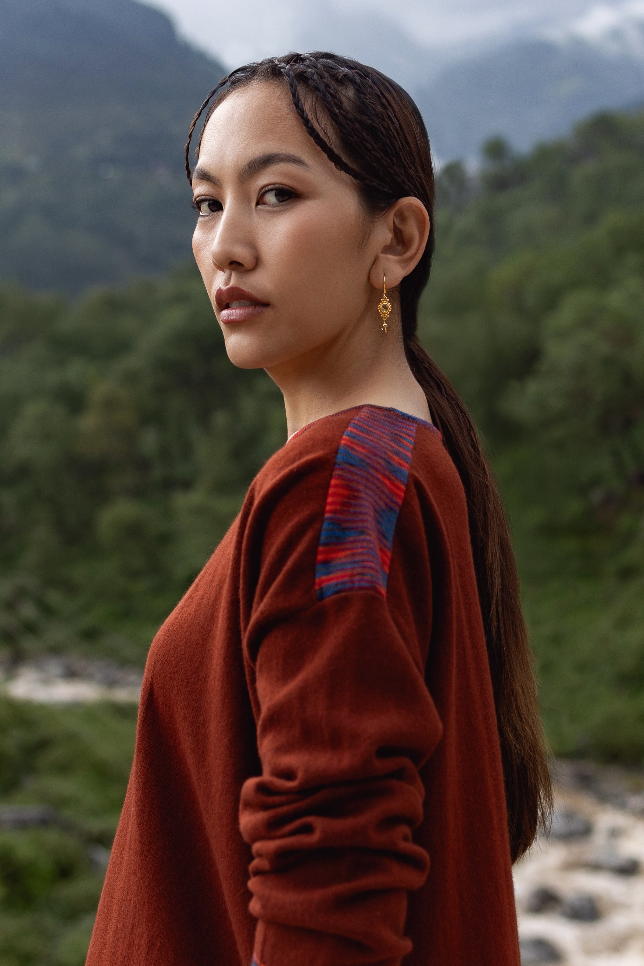 Pull ample en mérinos