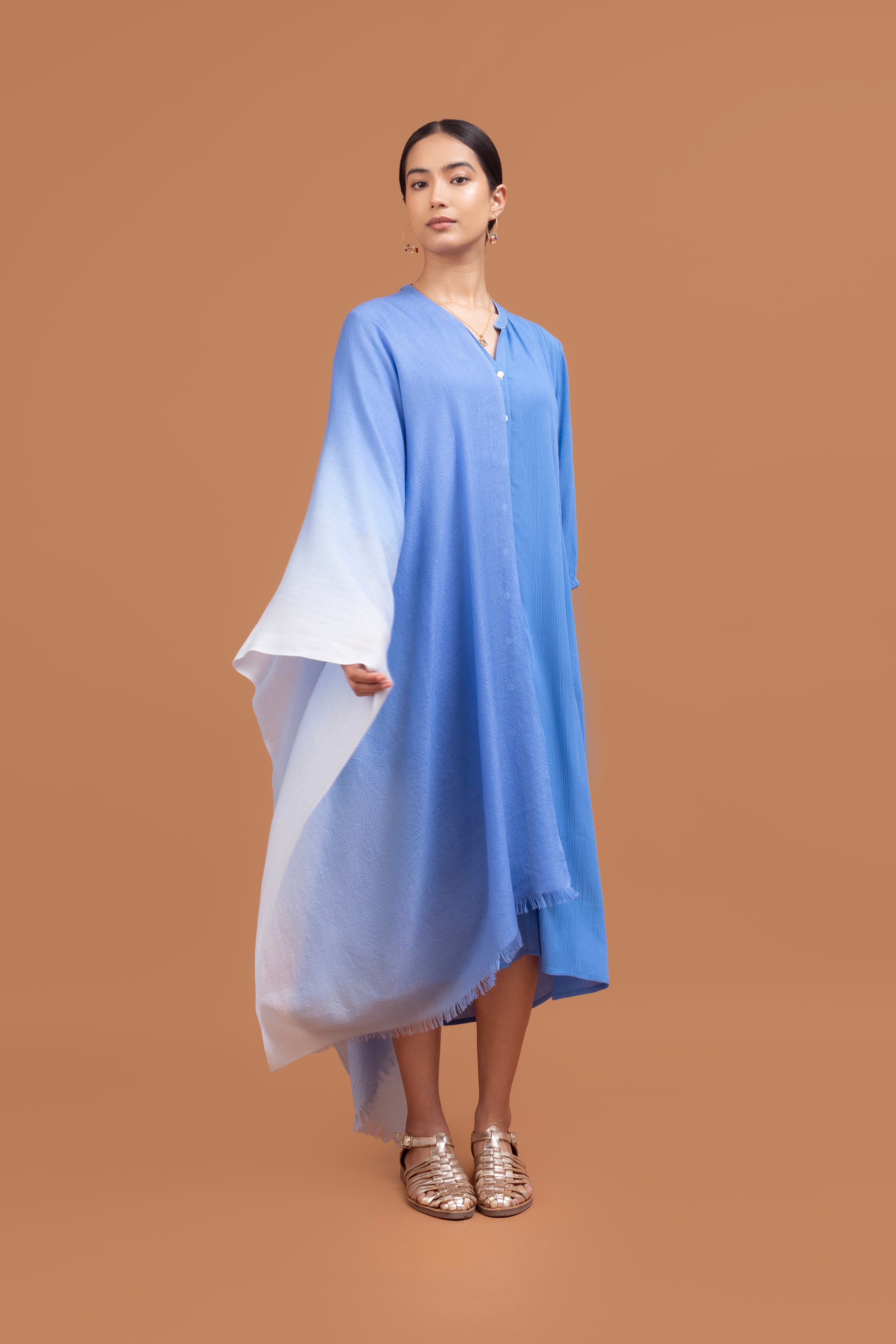 Etole ombrée légère  100% pashmina