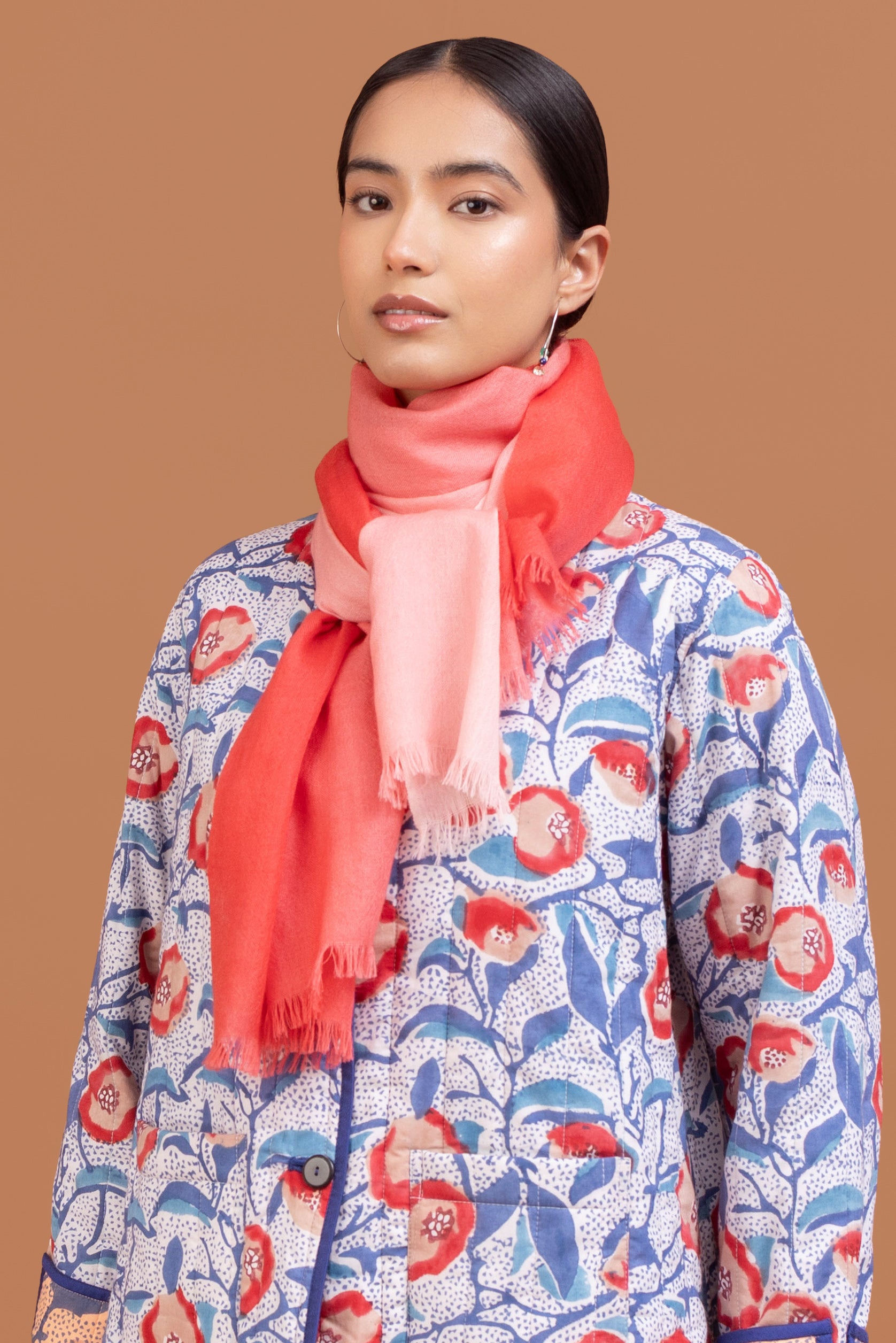 Etole ombrée légère  100% pashmina
