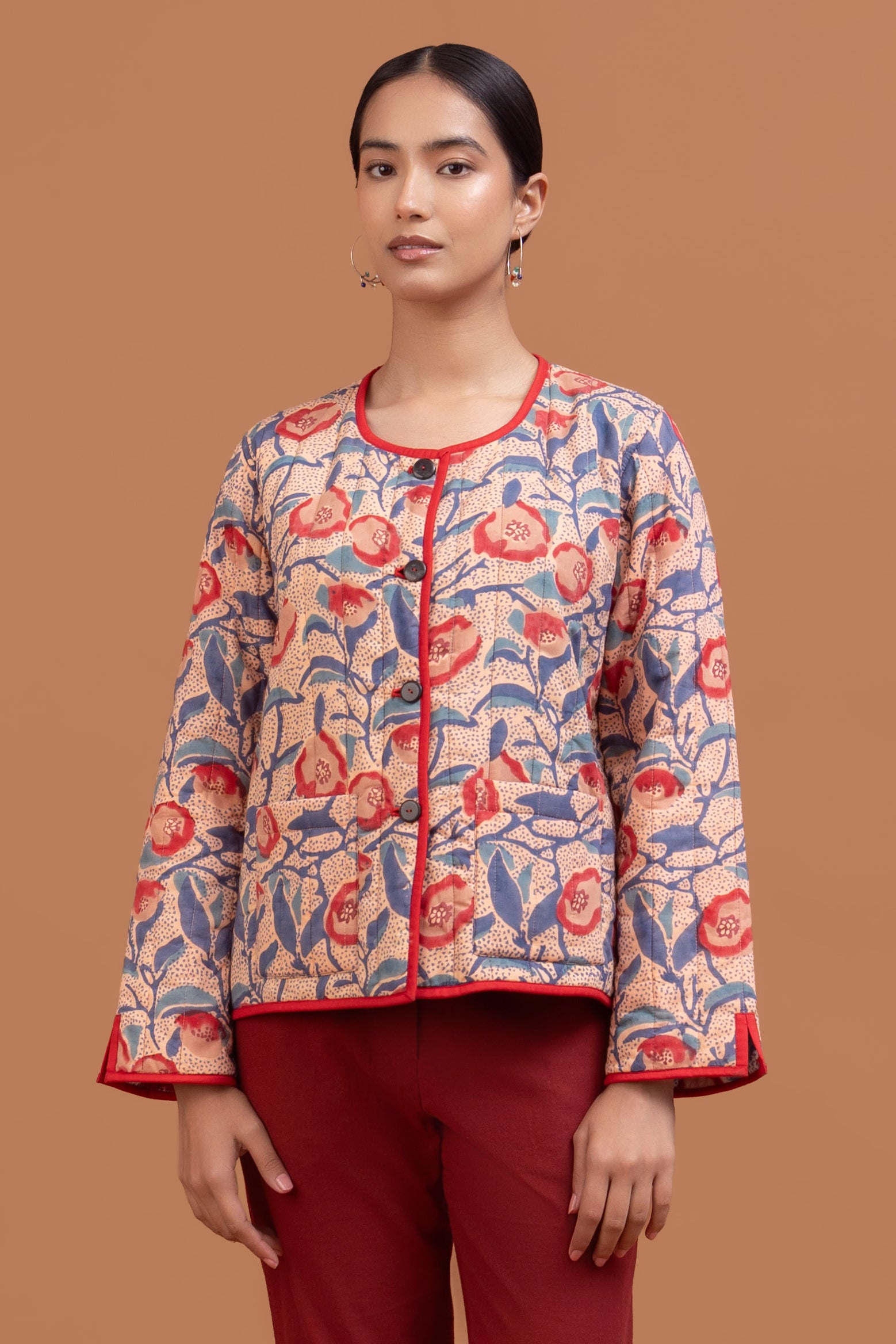 Veste Tara en coton matelassé